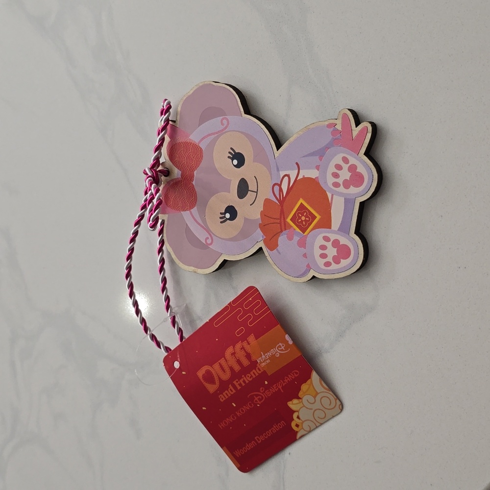 Duffy wooden decoration